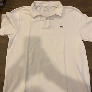 White Vineyards Vines Slim Fit M Polo